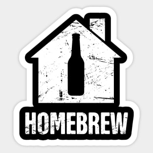 Funny Beer Home Brew Graphic Sticker